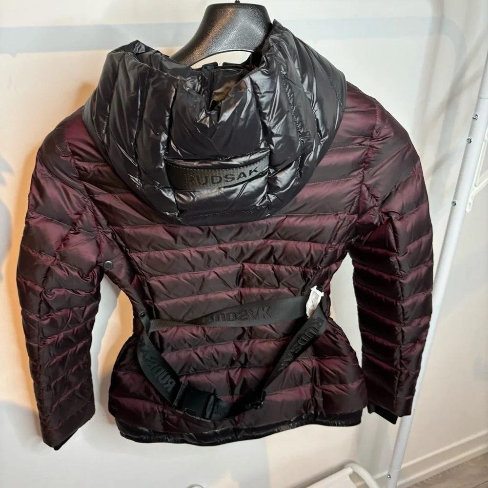 Rudsak Quilted Down Jacket XS rare BNWT - Picture 4 of 17